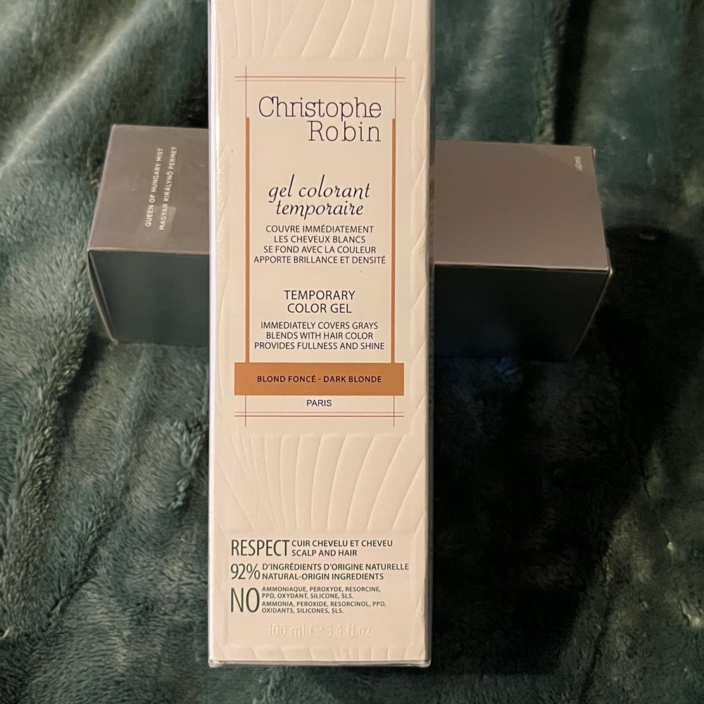 NEW SEALED Christophe Robin gel colorant temporary Dark Blonde